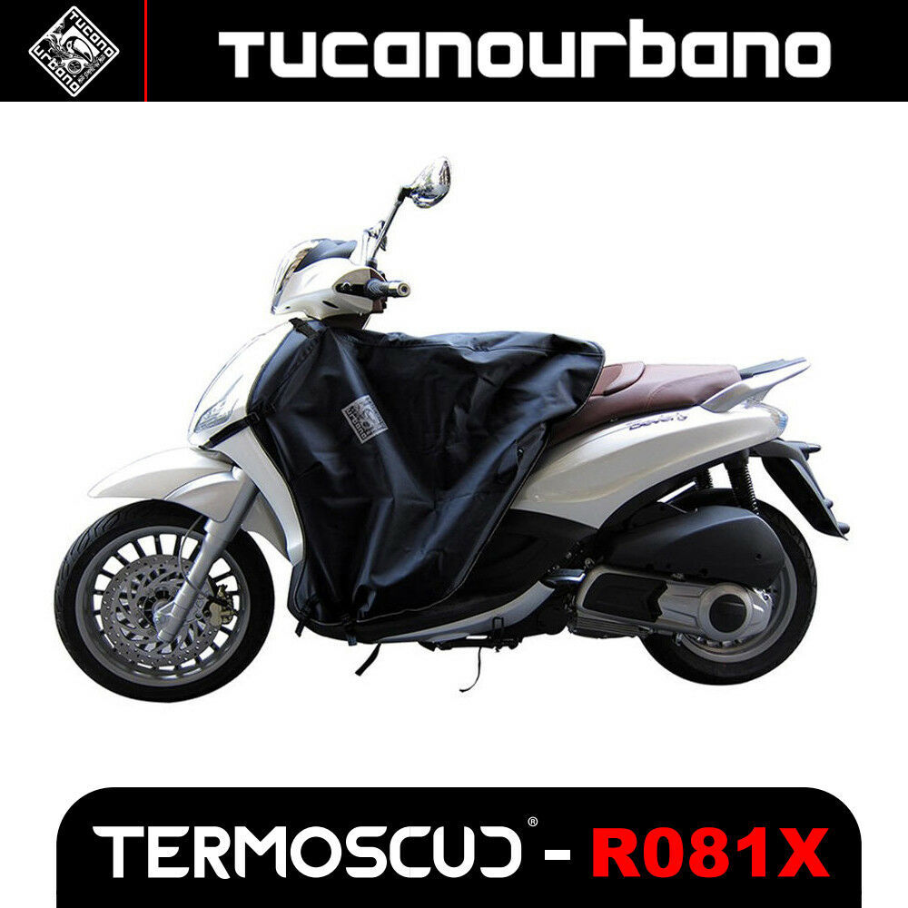 TERMOSCUD COPRIGAMBE TUCANO URBANO PIAGGIO BEVERLY 300 IE 2012 12 IMPERMEABILE ANTIVENTO