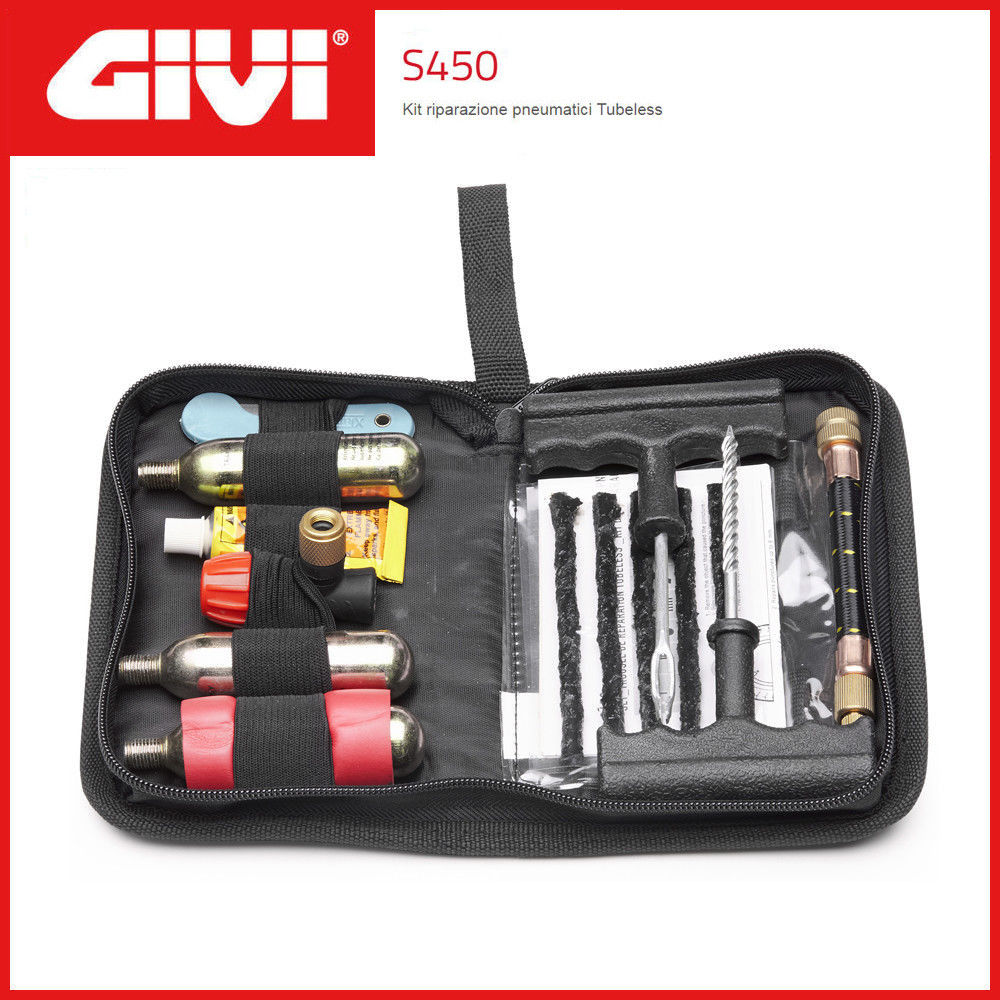 Kit Riparazione Pneumatici Forever Speed 58 Pezzi - Toppe, Strisce E Pinza Per Auto E Moto - Foto 3